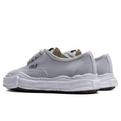 Baker Overdyed Canvas Low - Grey 8 Baker Overdyed Canvas Low - Grey -Birkenstock Store Maison Mihara Yasuhiro Baker Overdyed Canvas Low Grey A06FW718 GRY 12 31 2020 01 3