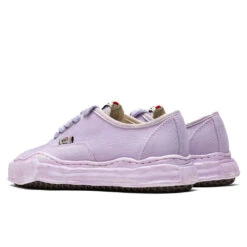 Baker Overdyed Canvas Low - Purple -Birkenstock Store Maison Mihara Yasuhiro Baker Overdyed Canvas Low Purple A06FW718 PUR 01 30 2021 01 3