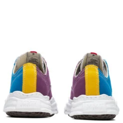 Hank Low OG Sole Toe Cap Canvas Sneaker - Blue/Purple -Birkenstock Store Maison Mihara Yasuhiro Original Sole Toe Cap Low Sneaker Blue Purple 04 08 2021 01 6