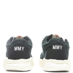 Parker Low OG Sole Canvas Sneaker "Perforated" - Black 9 Parker Low OG Sole Canvas Sneaker "Perforated" - Black -Birkenstock Store Maison Mihara Yasuhiro Parker Low OG Sole Canvas Sneaker Black A08FW733 BLK 06 06 22 Feature JORDAN 4