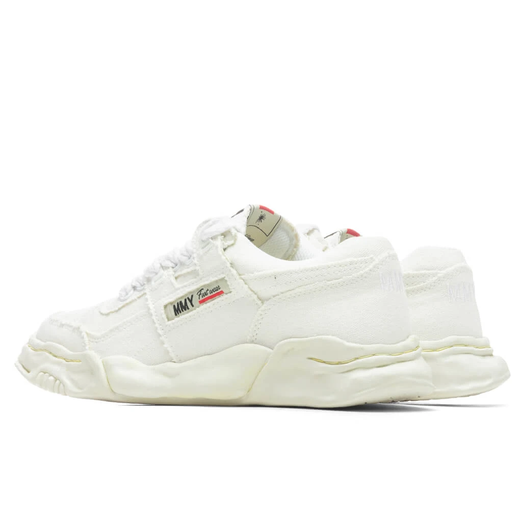 Parker Low OG Sole Canvas Sneaker "Perforated" - White 5 Parker Low OG Sole Canvas Sneaker "Perforated" - White - Image 3