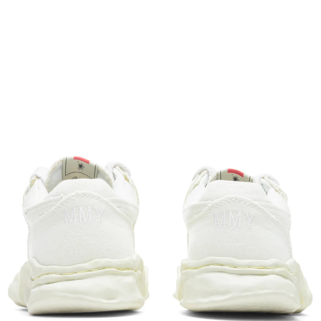 Parker Low OG Sole Canvas Sneaker "Perforated" - White 6 Parker Low OG Sole Canvas Sneaker "Perforated" - White - Image 4