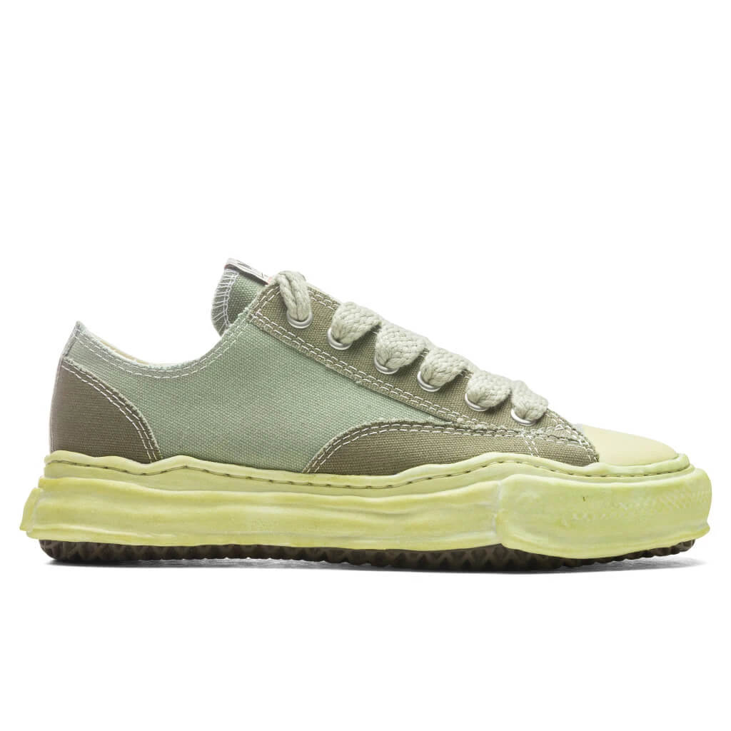 Peterson Low OG Sole Over Dyed Canvas Sneaker - Green 3 Peterson Low OG Sole Over Dyed Canvas Sneaker - Green