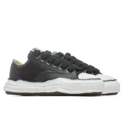 Peterson Low OG Sole Rubber Painted Canvas Sneaker - Black -Birkenstock Store Maison Mihara Yasuhiro Peterson Low OG Sole Rubber Painted Canvas Sneaker Black A08FW716 BLK 06 06 22 Feature JORDAN 2