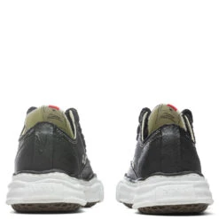 Peterson Low OG Sole Rubber Painted Canvas Sneaker - Black -Birkenstock Store Maison Mihara Yasuhiro Peterson Low OG Sole Rubber Painted Canvas Sneaker Black A08FW716 BLK 06 06 22 Feature JORDAN 4