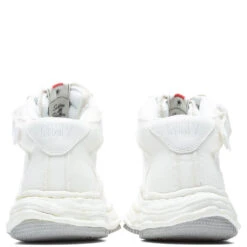 Wayne High OG Sole Washed Canvas Sneaker - White -Birkenstock Store MaisonMiharaYasuhiroWayneHighOGSoleWashedCanvasSneaker White A08FW707 WHT 4