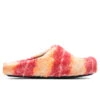 Marni Fussbett Sabot - Red/Chili/Light Orange -Birkenstock Store Marni Fussbett Sabot Red Chili Light Orange SBMR000600 P5516 ZO548 04 23 23 Feature KN