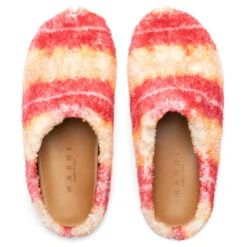 Marni Fussbett Sabot - Red/Chili/Light Orange -Birkenstock Store Marni Fussbett Sabot Red Chili Light Orange SBMR000600 P5516 ZO548 04 23 23 Feature KN 6
