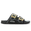 Marni Sandal - Black/Gold -Birkenstock Store Marni Sandal Black Gold SAMR003802 P4547 ZO137 2