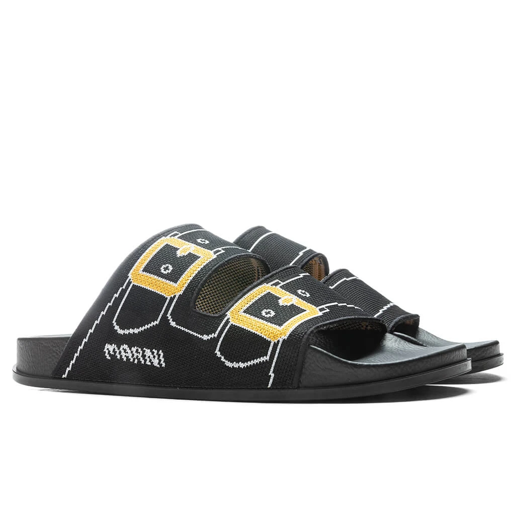 Marni Sandal - Black/Gold 5 Marni Sandal - Black/Gold - Image 3