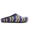 Marni X No Vacancy Inn Fussbett Sabot - Vivid Blue/Natural -Birkenstock Store Marni x No Vacancy Inn Fussbett Sabot Vivid Blue Natural SBMR002800 P5495 ZO541 05 17 23 Feature VR