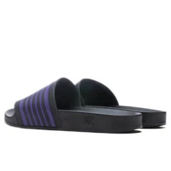 Track Line Shower Sandals - Black/Purple -Birkenstock Store Needles Track Line Shower Sandals Black Purple KP308 BLK 02 10 2022 01 3