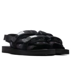 Neighborhood X Suicoke NHSI Moto NR-Sandal - Black -Birkenstock Store Neighborhood x Suicoke NHSI Moto NR Sandal Black 211OYSIN FW01 BLK 06 12 2021 01 2