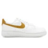Nike Women's Air Force 1 '07 SE - Summit White/Bronzine/Metallic Silver -Birkenstock Store Nike Air Force 1 07 SE SUMMIT WHITE BRONZINE METALLIC SILVER DV3808 101 07 26 23 Feature KN