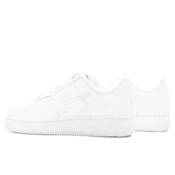 Nike Women's Air Force 1'07 SE 'Tie Dye Swoosh' - White/Multi Color/Black -Birkenstock Store Nike Air Force 1 07 SE Women s White Multi Black FB8251 100 10 04 23 Feature KN 5