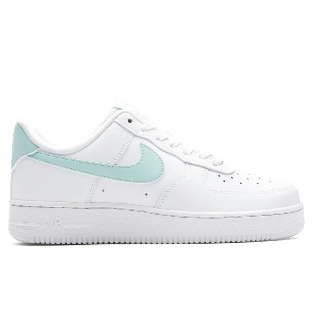 Nike Women's Air Force 1 '07 - White/Jade Ice 3 Nike Women's Air Force 1 '07 - White/Jade Ice