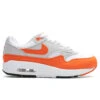 Nike Women's Air Max 1 '87 'Safety Orange' - Neutral Grey/Safety Orange/White -Birkenstock Store Nike Air Max 1 87 Women s Neutral Grey Safety Orange White DZ2628 002 10 08 23 Feature KN