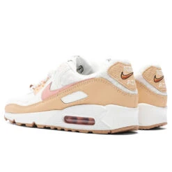 Nike Air Max 90 SE Women’s - Sail/Arctic Orange/Phantom/Onyx -Birkenstock Store Nike Air Max 90 SE Women s Sail Arctic Orange Phantom Onyx DJ9997 101 10 06 22 Feature DV 3