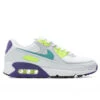 Nike Air Max 90 Women's - White/Washed Teal -Birkenstock Store Nike Air Max 90 Womens White Washed Teal DH5072 100 05 01 22 Feature 2