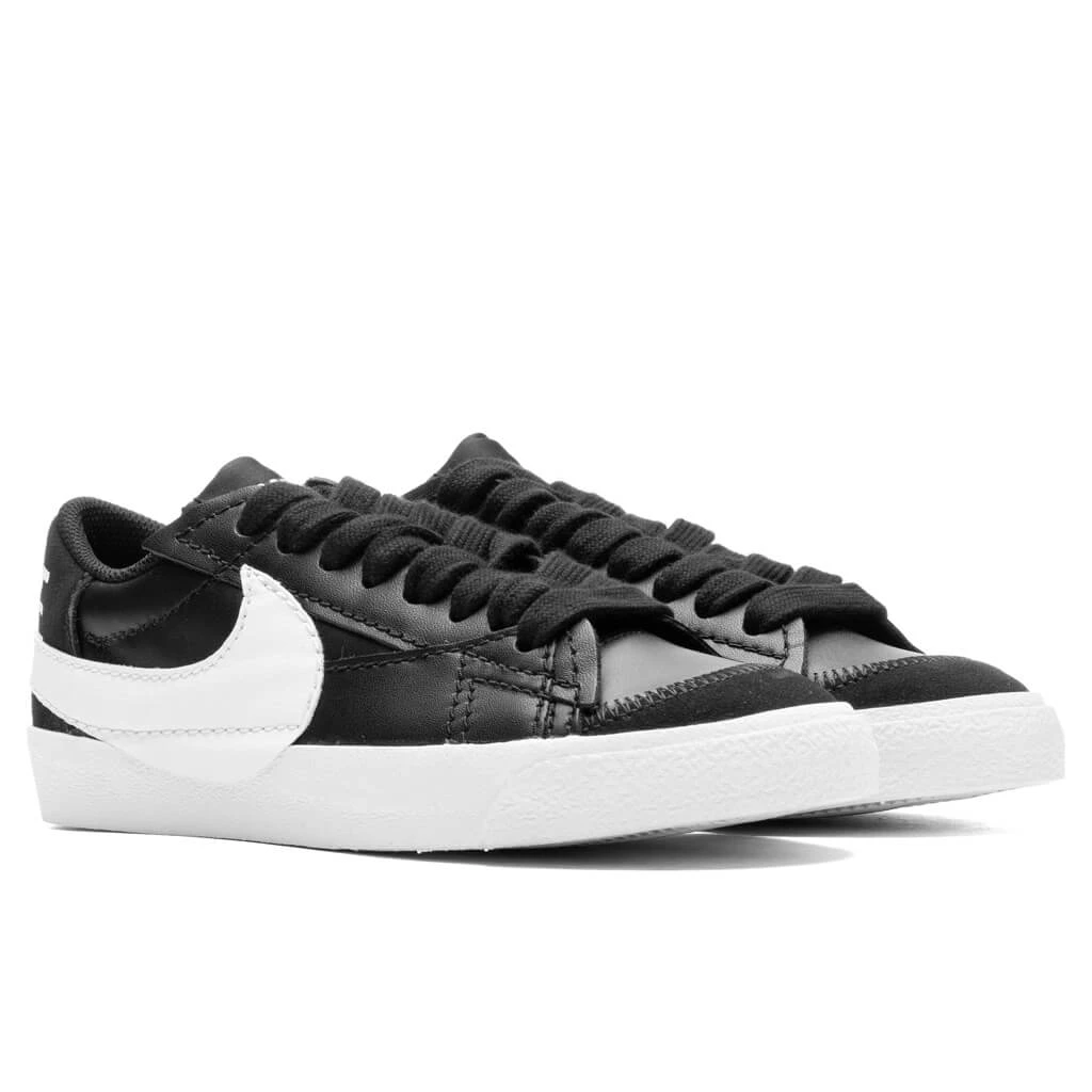 Nike Women's Blazer Low '77 Jumbo - Black/White/Team Orange 4 Nike Women's Blazer Low '77 Jumbo - Black/White/Team Orange - Image 2