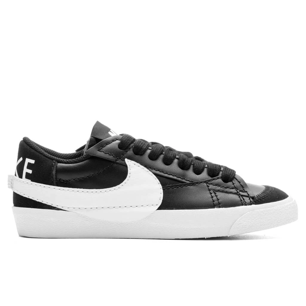 Nike Women's Blazer Low '77 Jumbo - Black/White/Team Orange 3 Nike Women's Blazer Low '77 Jumbo - Black/White/Team Orange