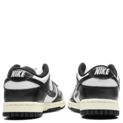 Nike Women's Dunk Low 'Vintage Panda' - White/Black/Coconut Milk -Birkenstock Store Nike Dunk Low PRM Women s White Black Coconut Milk FQ8899 100 10 09 23 Feature VR 6