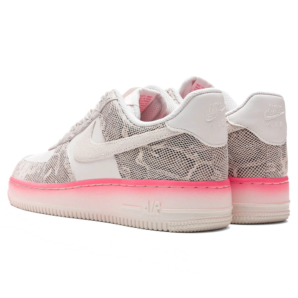 Nike Women's Air Force 1 '07 LV8 - Phantom/Sail/Pink Nebula 5 Nike Women's Air Force 1 '07 LV8 - Phantom/Sail/Pink Nebula - Image 3