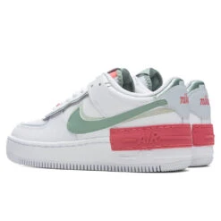Nike Women's Air Force 1 Shadow - White/Jade Smoke -Birkenstock Store Nike Women s Air Force 1 Shadow White Jade Smoke CI0919 112 11 27 2021 01 3
