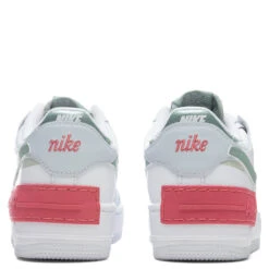 Nike Women's Air Force 1 Shadow - White/Jade Smoke -Birkenstock Store Nike Women s Air Force 1 Shadow White Jade Smoke CI0919 112 11 27 2021 01 4