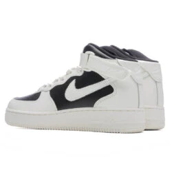 Nike Women's Air Force 1 '07 MID - Black/Sail/Coconut Milk -Birkenstock Store Nike Women s Air Force 1 07 MID Blac Sail Coconut Milk DV2224 001 12 03 22 Feature JM 5