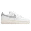 Nike Women's Air Force 1 '07 - Summit White/Metallic Silver -Birkenstock Store Nike Women s Air Force 1 07 Summit White Metallic Silver DQ7569 100 12 05 22 Feature JP