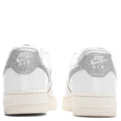 Nike Women's Air Force 1 '07 - Summit White/Metallic Silver 9 Nike Women's Air Force 1 '07 - Summit White/Metallic Silver -Birkenstock Store Nike Women s Air Force 1 07 Summit White Metallic Silver DQ7569 100 12 05 22 Feature JP 6