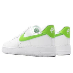 Nike Women's Air Force 1 '07 - White/Action Green -Birkenstock Store Nike Women s Air Force 1 07 White Action Green DD8959 112 05 21 23 Feature JP 5