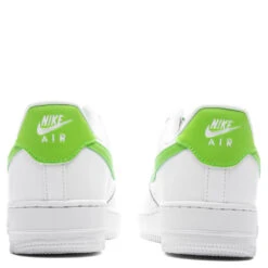 Nike Women's Air Force 1 '07 - White/Action Green -Birkenstock Store Nike Women s Air Force 1 07 White Action Green DD8959 112 05 21 23 Feature JP 6