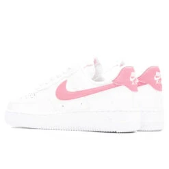 Nike Women's Air Force 1 '07 - White/Desert Berry -Birkenstock Store Nike Women s Air Force 1 07 White Desert Berry DQ7569 101 12 03 22 Feature JM 5