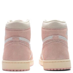 Air Jordan 1 Retro Hi OG Women's Washed Pink - Atmosphere/White/Muslin -Birkenstock Store Nike Women s Air Jordan 1 Retro Hi OG Atmosphere White Muslin FD2596 600 03 24 23 Feature DV 6