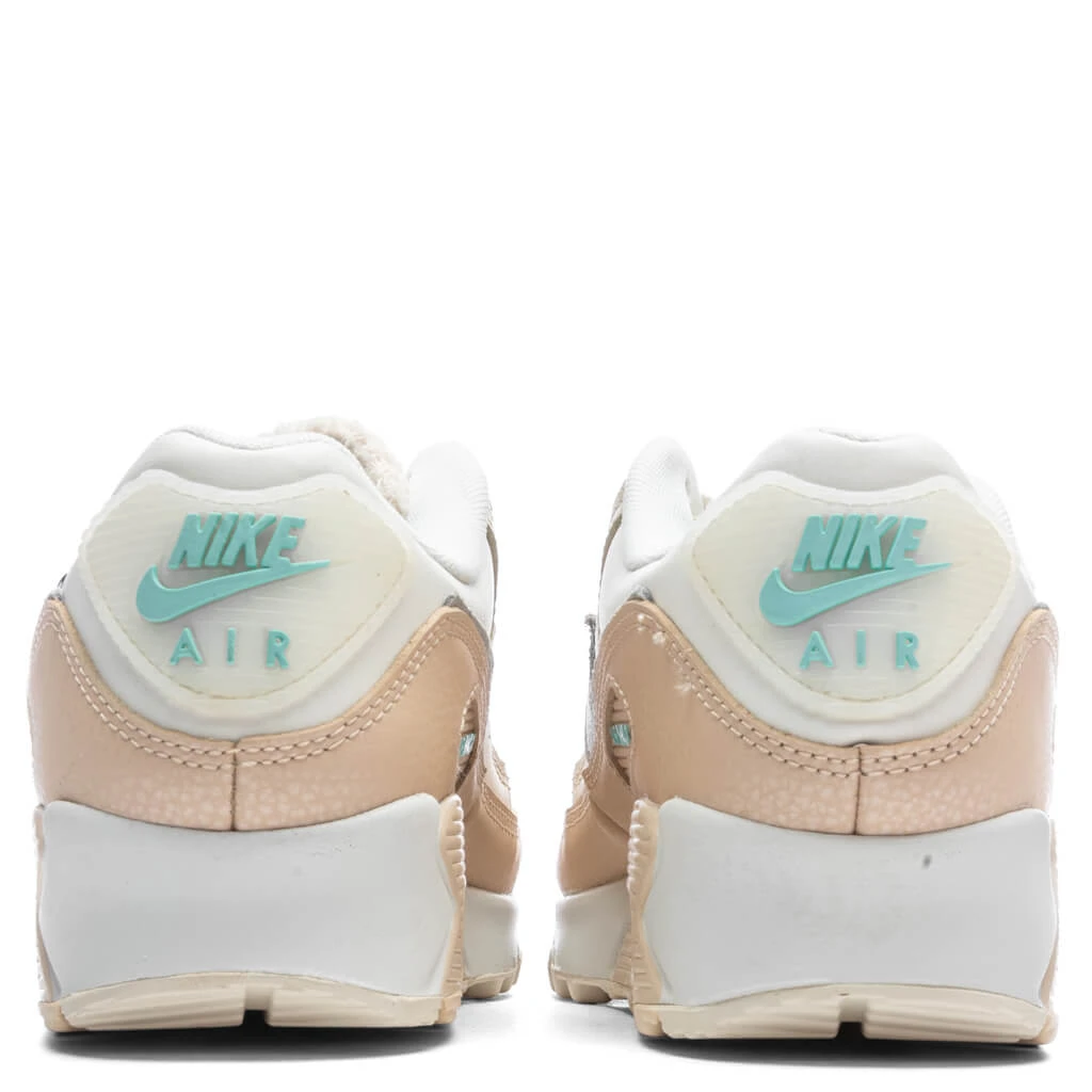 Nike Women's Air Max 90 - Phantom/Metallic Silver/Shimmer 6 Nike Women's Air Max 90 - Phantom/Metallic Silver/Shimmer - Image 4