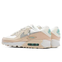 Nike Women's Air Max 90 - Phantom/Metallic Silver/Shimmer 8 Nike Women's Air Max 90 - Phantom/Metallic Silver/Shimmer -Birkenstock Store Nike Women s Air Max 90 Phantom Metallic Silver Shimmer DZ5194 001 12 05 22 Feature JP 9