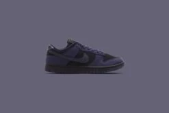 Nike Women's Dunk Low Ink Purple - Black/Purple Ink -Birkenstock Store Nike Womens Dunk Low LX NBHD Black Purple Ink FB7720 001 Feature 09 29 23