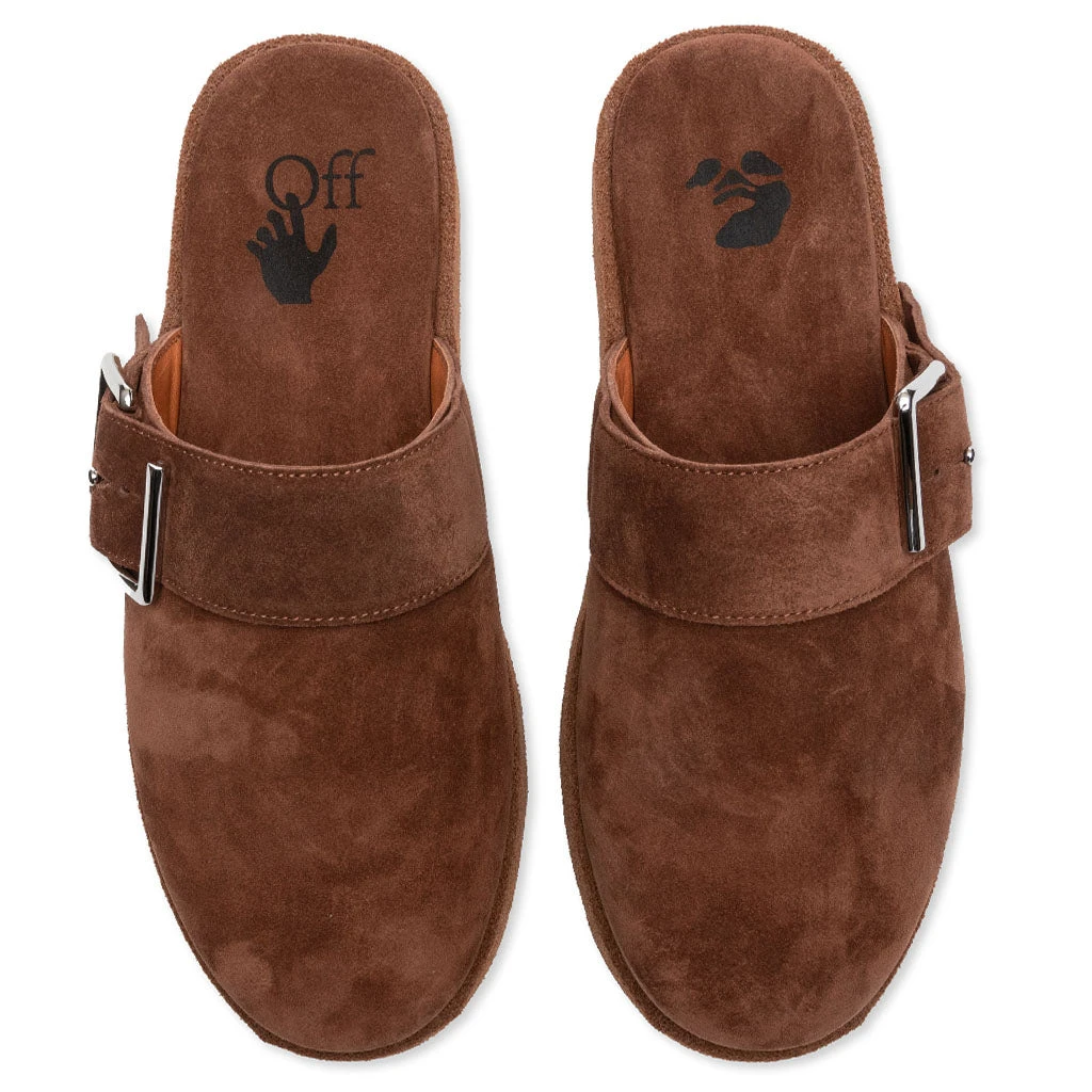 Comfort Leather Slipper - Brown/Black 4 Comfort Leather Slipper - Brown/Black - Image 2