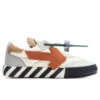 Floating Arrow Low Vulcanized - White/Orange 1 Floating Arrow Low Vulcanized - White/Orange -Birkenstock Store Off White c o Virgil Abloh Floating Arrow Low Vulcanized White Orange OMIA232F22LEA0010120 11 15 22 Feature VR