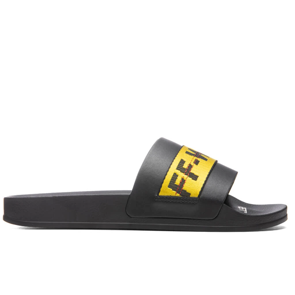 Industrial Pool Slider - Black/Yellow 3 Industrial Pool Slider - Black/Yellow