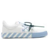 Low Vulcanized Canvas - White/Light Blue -Birkenstock Store Off White c o Virgil Abloh Low Vulcanized Canvas White Light Blue OMIA085C99FAB0010140 04 11 23 Feature VR 5