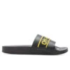 Industrial Belt Slider - Black/Yellow -Birkenstock Store Off White co Virgil Abloh Industrial Belt Slider Black Yellow OMIC001C99MAT0031018 04 06 23 S NF KN Feature