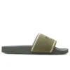 Towel Embroidery Slider - Khaki/Black -Birkenstock Store Off White co Virgil Abloh Towel Embroidery Slider Khaki Black OMIC001F21MAT0016310 08 12 2021 01 2