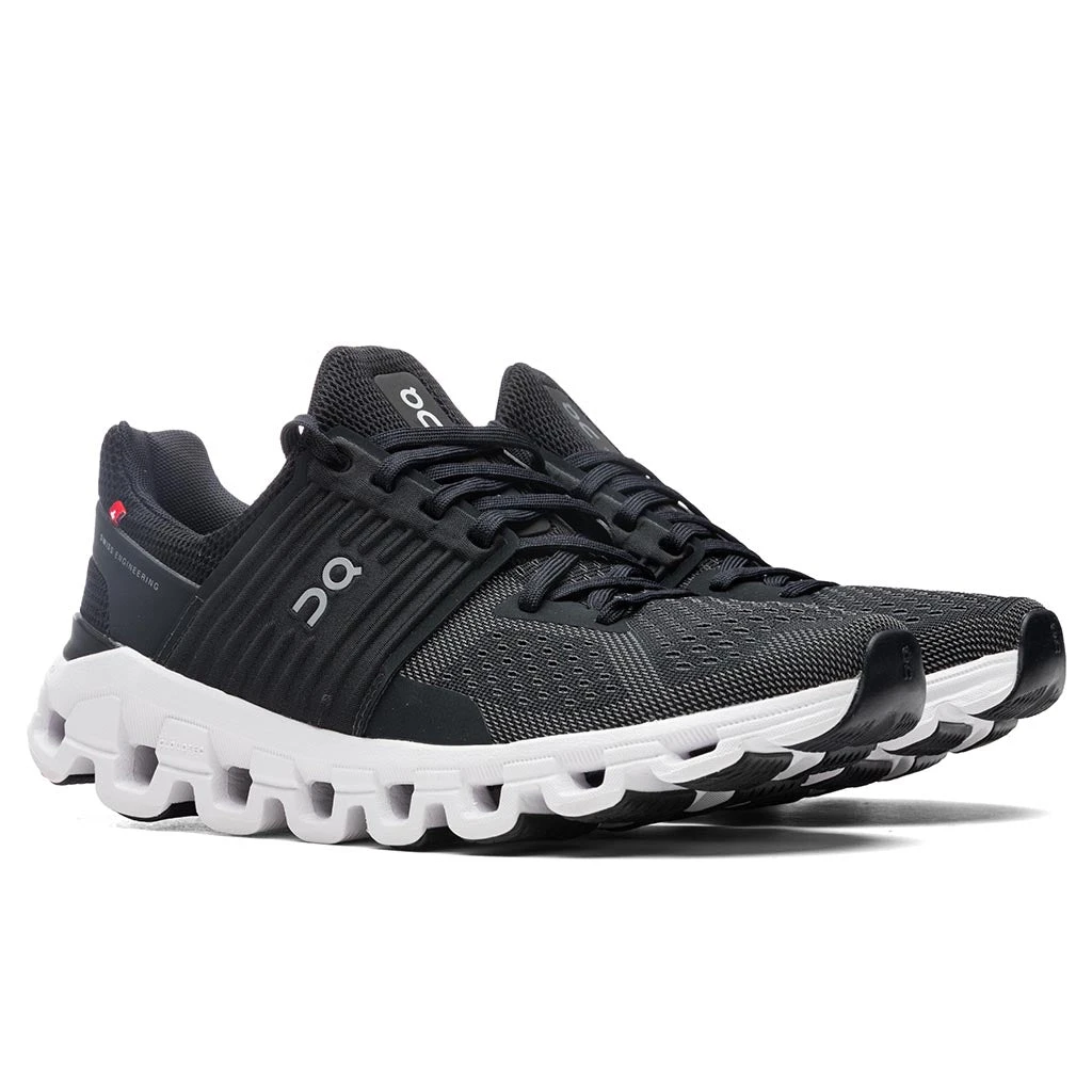 On Women's Cloudswift - Black/Rock 4 On Women's Cloudswift - Black/Rock - Image 2