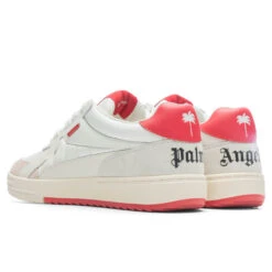 Palm Angels Palm University - White/Red -Birkenstock Store Palm Angels Palm University White Red PMIA078F22LEA0010125 11 20 22 Feature JM 3