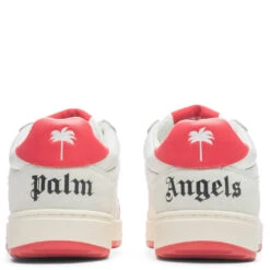 Palm Angels Palm University - White/Red -Birkenstock Store Palm Angels Palm University White Red PMIA078F22LEA0010125 11 20 22 Feature JM 4