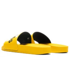 Palm Angels Pool Slide - Yellow/Black 9 Palm Angels Pool Slide - Yellow/Black -Birkenstock Store Palm Angels Pool Slide Yellow Black PMIC001F21MAT0011810 11 20 2021 01 4