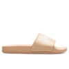 Palm Angels Pool Slider - Brown/White -Birkenstock Store Palm Angels Pool Slider Brown White PMIC001F22PLA001 6001 11 11 22 Feature DV MG